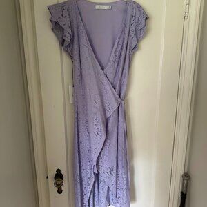 Ali & Jay Lace Wrap Dress